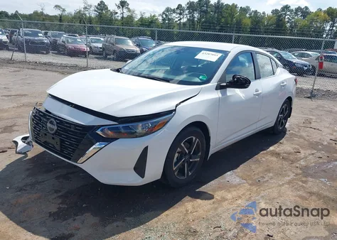 2025 Nissan Sentra Sv from USA, damaged, VIN 3N1AB8CV9SY271252